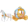 Mattel Disney Hamupipőke hintója lóval