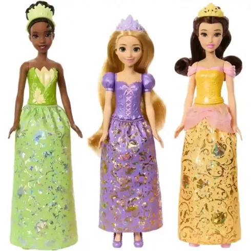Mattel Disney hercegnők levehető ruhákkal 7db-os ajándékszett 29cm