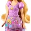 Mattel Disney Princess Aranyhaj és a nagy gubanc: 2 az 1-ben Aranyhaj baba, Rapunzel