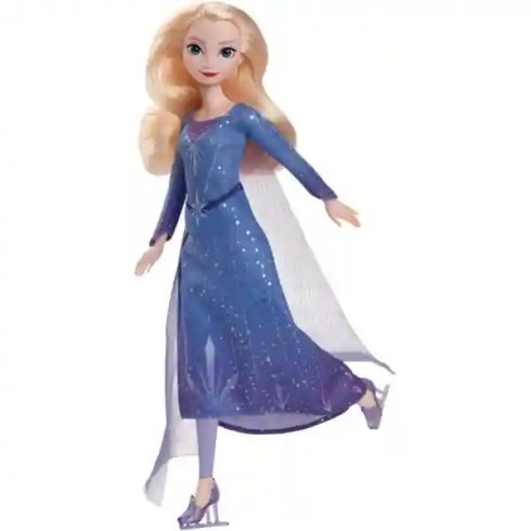 Mattel Disney Jégvarázs: Elza jégkorcsolyázó baba, Winter Festival