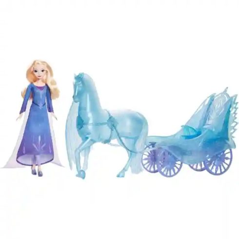 Mattel Disney Jégvarázs: Elza hercegnő baba és Nokk jéghintója