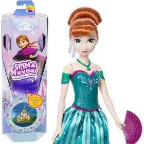   Mattel Disney Spin & Reveal Jégvarázs: Anna baba meglepetés kiegészítőkkel