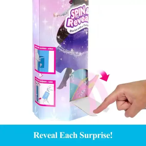 Mattel Disney Spin & Reveal Jégvarázs: Anna baba meglepetés kiegészítőkkel