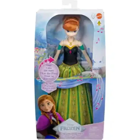 Mattel Disney Jégvarázs: Anna éneklő baba