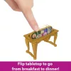 Mattel Disney A szépség és a szörnyeteg: Belle szétnyitható kastélya babával