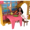 Mattel Disney Vaiana: Vaiana szétnyitható kastélya babával