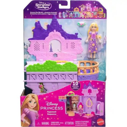 Mattel Disney Aranyhaj és a nagy gubanc: Aranyhaj hercegnő baba tornya, Rapunzel