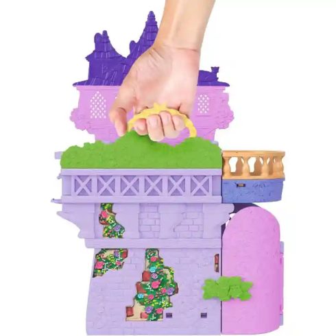 Mattel Disney Aranyhaj és a nagy gubanc: Aranyhaj hercegnő baba tornya, Rapunzel
