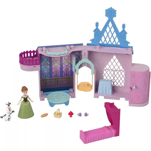 Mattel Disney Jégvarázs: Anna szétnyitható kastélya babával