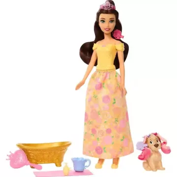   Mattel Disney A szépség és a szörnyeteg: Belle és kutyusa szépítkezése