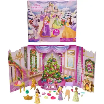   Mattel Disney Princess adventi kalendárium, naptár babákkal