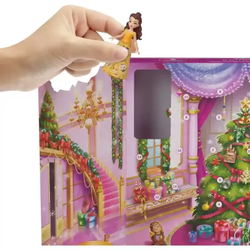 Mattel Disney Princess adventi kalendárium, naptár babákkal