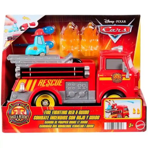 Mattel Disney Verdák: Piró tűzoltóautó és Guido