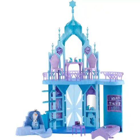 Mattel Disney Jégvarázs: Elza hercegnő jégpalotája Olaf figurával