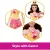 Mattel Disney Princess Jewel Reveal A szépség és a szörnyeteg: Belle csupaszív baba játékszett