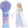 Mattel Disney Frozen Jewel Reveal Jégvarázs: Elza jégkristály baba játékszett