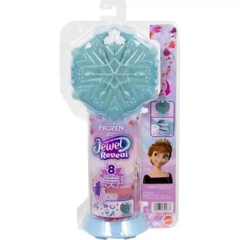 Mattel Disney Frozen Jewel Reveal Jégvarázs: Anna jégkristály baba játékszett