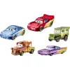 Mattel Disney Verdák 20. évfordulós 5 darabos kisautók szett