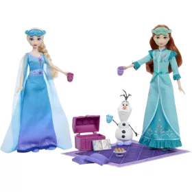   Mattel Disney Jégvarázs: Esti készülődés Elza és Anna babákkal
