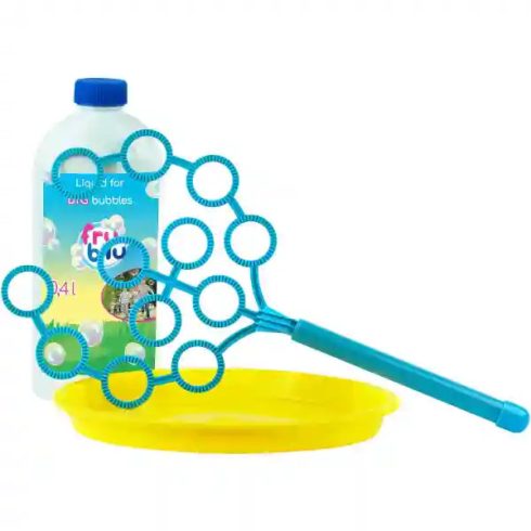 FruBlu buborékfújó bokor szett 0,4 liter folyadékkal