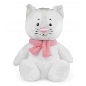 Plüss cica fényes orral 25 cm