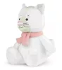 Plüss cica fényes orral 25 cm