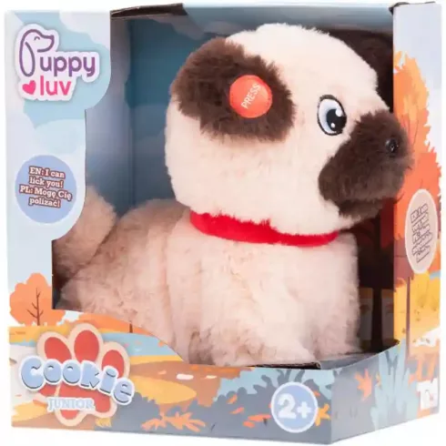 Puppy Luv - Cookie Junior, az interaktív plüss kiskutya