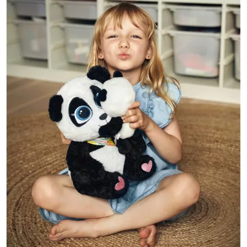 Huggy Luv - Interaktív panda mama és kicsinye