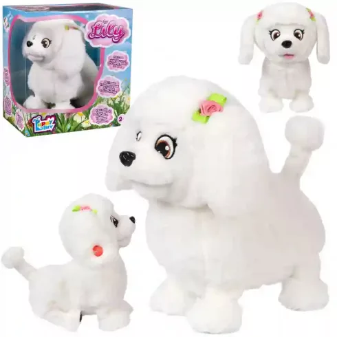 Puppy Luv - Lily, az interaktív plüss uszkár kutyus