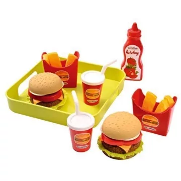 Écoiffier 100% Chef 0957 Játék hamburgeres tálca