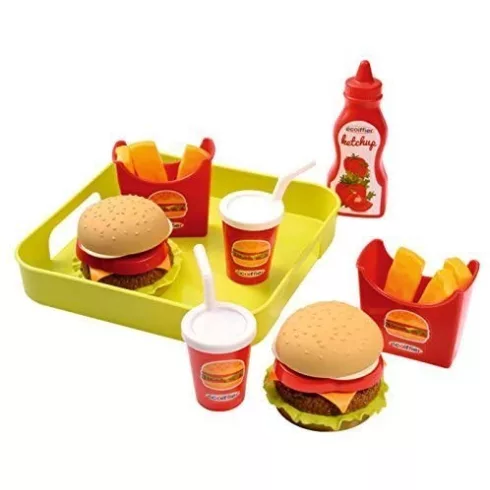 Écoiffier 100% Chef 0957 Játék hamburgeres tálca