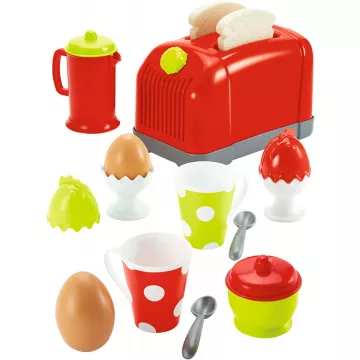   Écoiffier 100% Chef 1231 Reggeliző készlet kenyérpirítóval