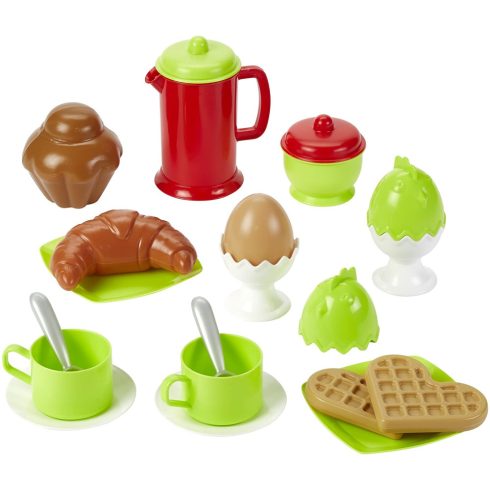 Écoiffier 100% Chef 1612 Zsúrkocsi reggelivel