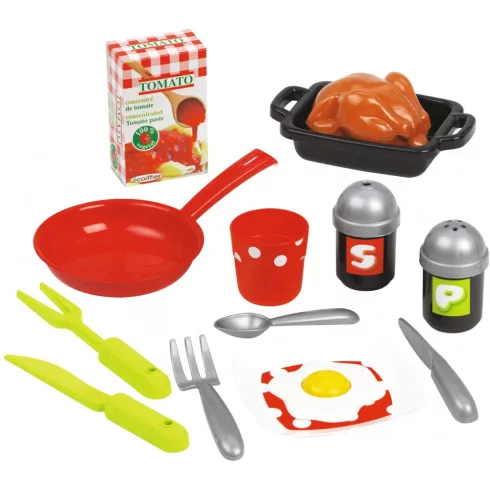 Écoiffier 100% Chef 1719 Játékkonyha 17db kiegészítővel