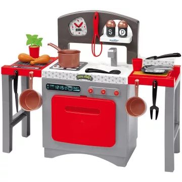   Écoiffier 100% Chef 1735 Játékkonyha 24db kiegészítővel