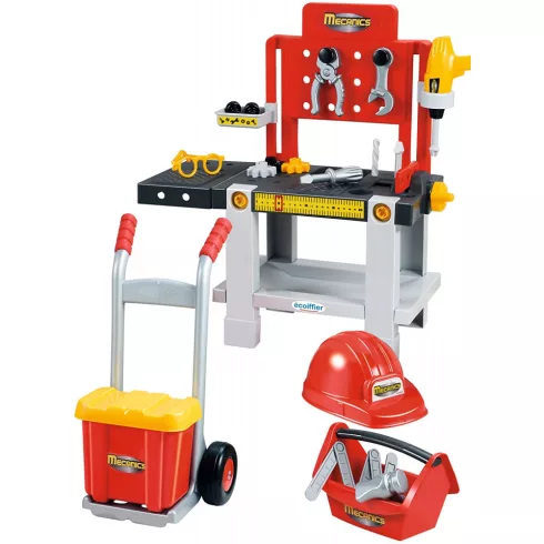 Écoiffier Mecanics 2379 4 az 1-ben játék barkácskészlet