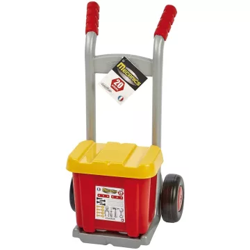   Écoiffier Mecanics 2381 Játék szerelőkocsi szerszámosládával és szerszámokkal