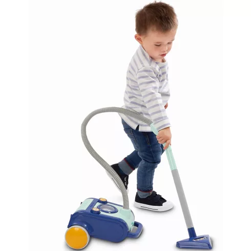 Écoiffier Clean Home Játék gurulós takarítókocsi porszívóval
