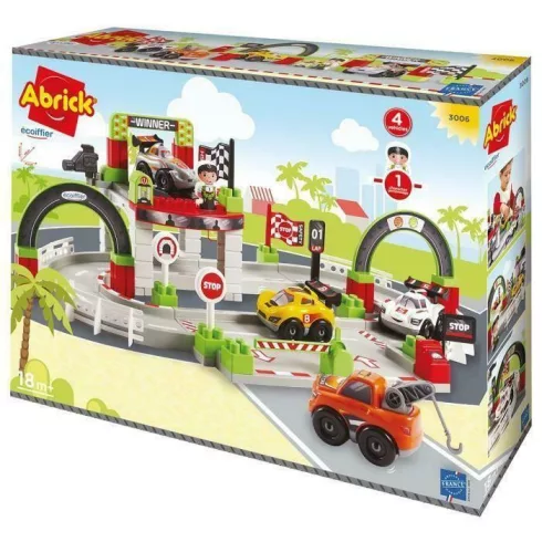 Écoiffier Abrick 3006 Versenypálya autókkal
