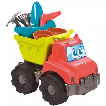 Écoiffier 4490 Teherautó kerti szerszámokkal