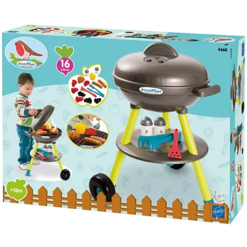 Écoiffier 4668 Játék Barbecue grill készlet