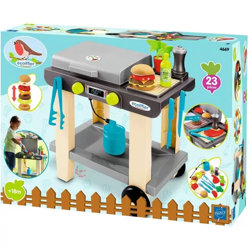 Écoiffier 4669 Játék grillsütő készlet