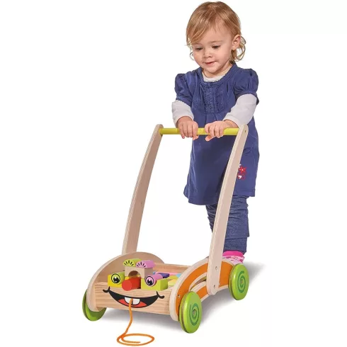 Eichhorn - Fa építőjáték kocsiban (100001833)