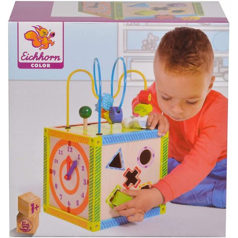 Eichhorn - Színes fa játékcenter (100002235)