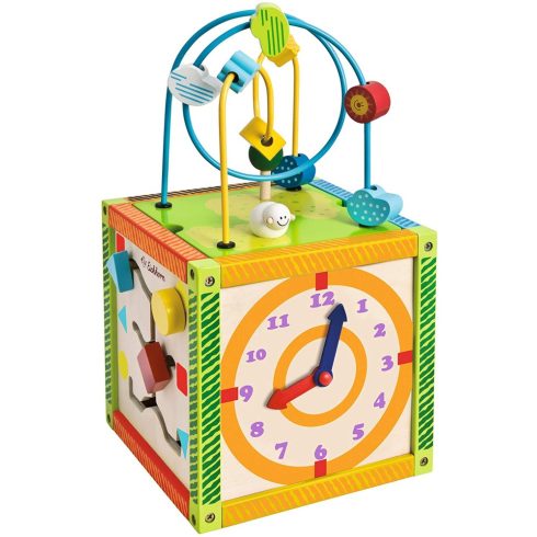 Eichhorn - Színes fa játékcenter (100002235)