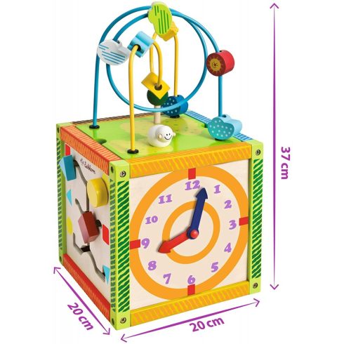 Eichhorn - Színes fa játékcenter (100002235)