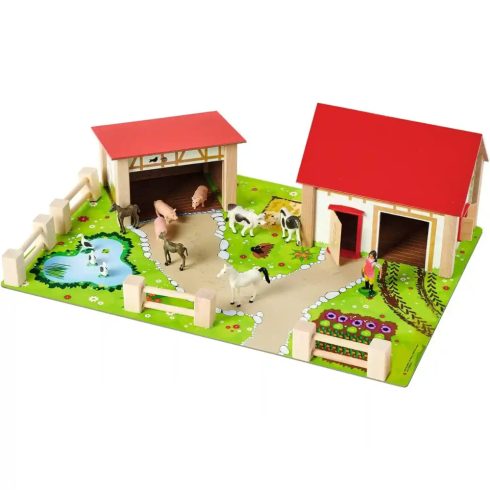 Eichhorn - Farm fa játékszett figurákkal