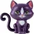Mattel Enchantimals Cabery Cat baba és Pawla cica barátja