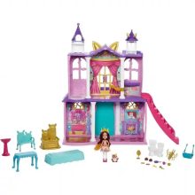   Mattel Enchantimals kastély Felicity Fox babával és Flick róka figurával