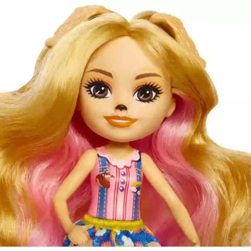 Mattel Enchantimals Gerika Golden Retriever baba és kutyus családja